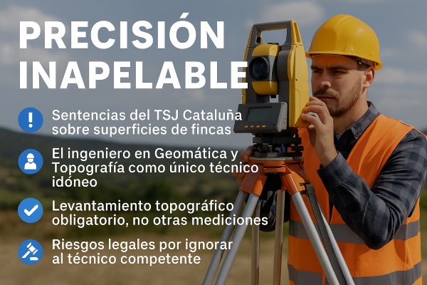 topografo medicion de calidad
