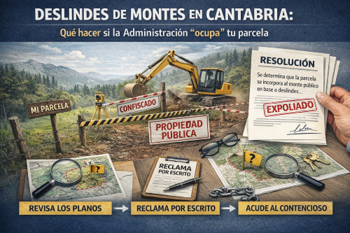 Deslinde montes reclamar