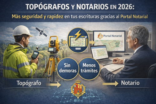 topografo comunicacion directa con notario